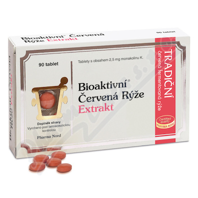 Bioaktivní Červená Rýže Extrakt—90 tablet
