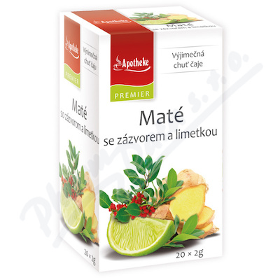 Apotheke Maté se zázvorem a limetkou STEVIE—20x2 g