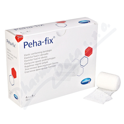 Peha-fix Obinadlo elastické fixační—4cmx4m v napnutém stavu, 20ks