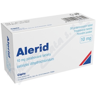 Alerid —10mg, 50 tablet
