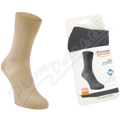 Avicenum DiaFit Classic ponožky —tělové, velikost 44-47 