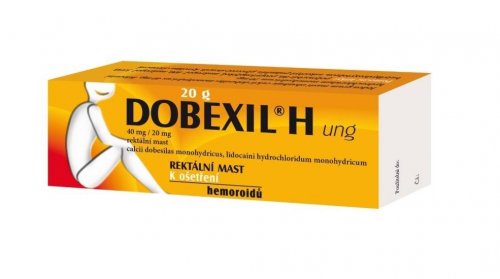 Dobexil H —rektální mast 20 g