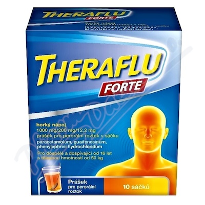 Theraflu Forte Horký nápoj—10 sáčků