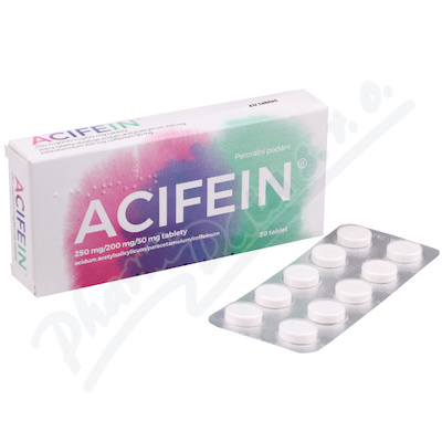 Acifein—250mg/200mg/50mg, 20 tablet