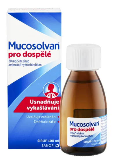 Mucosolvan pro dospělé—sirup 100 ml