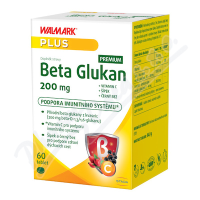 Walmark Beta Glukan 200mg—60 tablet