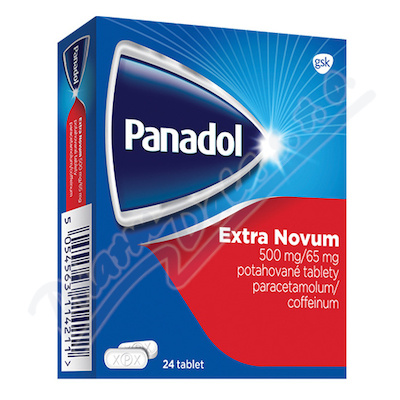Panadol Extra Novum—500mg/65mg, 24 tablet