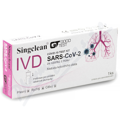 Singclean IVD Ag rapid test kit SARS-CoV-2—1ks