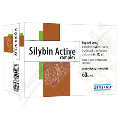 Generica Silybin Active complex —60 kapslí