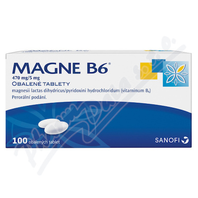 Magne B6—470mg/5mg, 100 tobolek