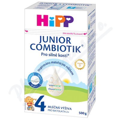 HiPP mléko Hipp 4 Junior Combiotik —500g