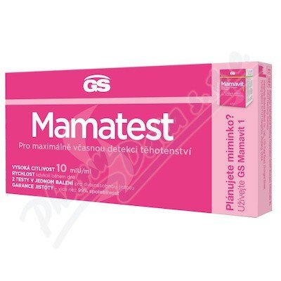 GS Mamatest Těhotenský test—2 ks