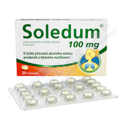 Soledum—100mg, 20 měkkých tobolek