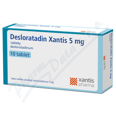 Desloratadin Xantis—5mg, 10 tablet