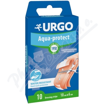 Urgo Aqua Protect Omyvatelná náplast—10x6cm, 10ks