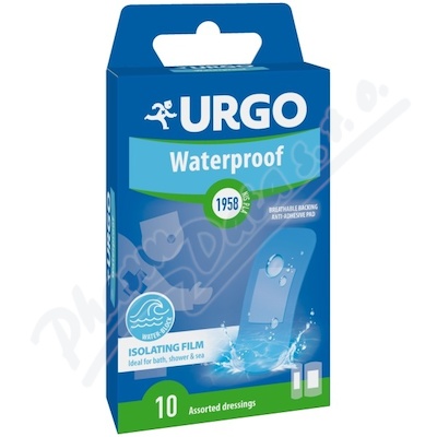 Urgo Waterproof Voděodolná náplast NOVÁ—10ks