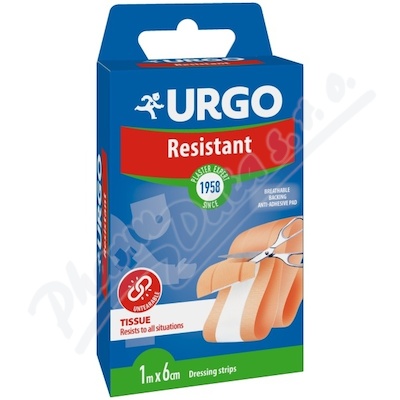 Urgo Resistant Odolná náplast NOVÁ—1mx6cm