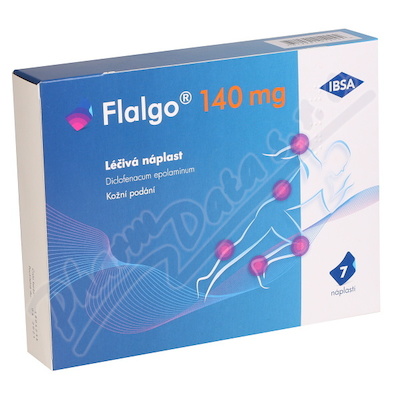 Flalgo—140mg, léčivé náplasti 7ks