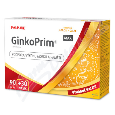 Walmark GinkoPrim Max Promo2022—90+30 tablet