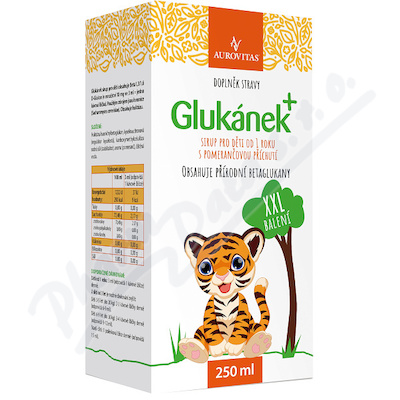 Glukánek sirup pro děti—250ml