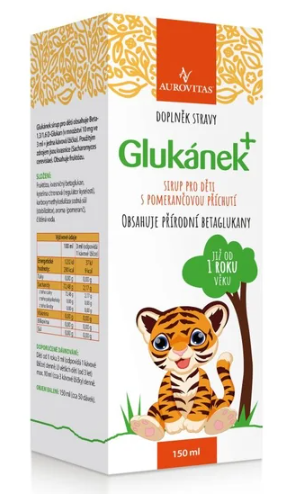 Glukánek sirup pro děti—250ml
