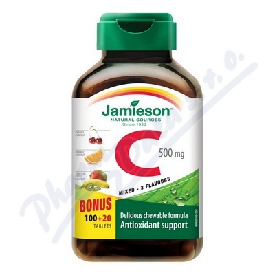 Jamieson Vitamin C 500mg na cucání—120 tablet