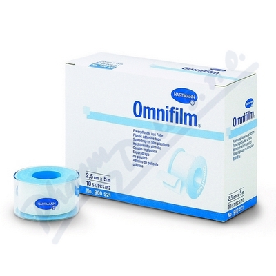 Náplast hypoalergenní Omnifilm 1,25cm x 5m 1 ks