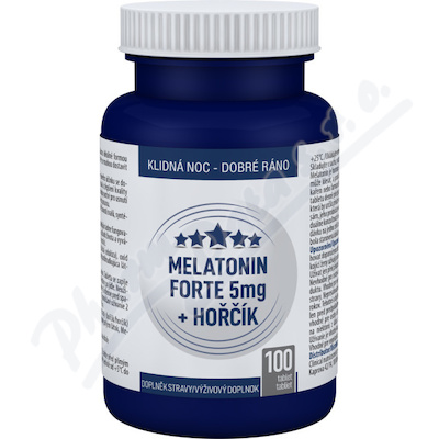 Clinical Melatonin Forte 5mg + Hořčík—100 tablet