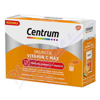 Multivitamin Centrum Imunita vitamin C Max—14sáčků