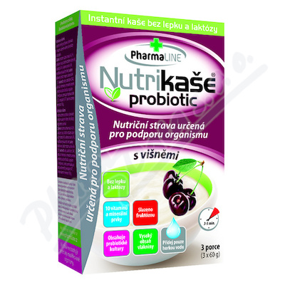 Nutrikaše probiotic s višněmi—180g (3x60g)