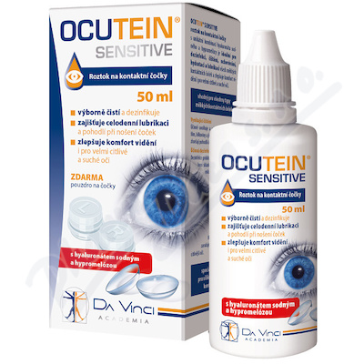 Ocutein SENSITIVE roztok na kontaktní čočky—50ml