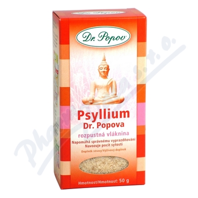 Dr.Popov Psyllium indická rozpustná vláknina—50g