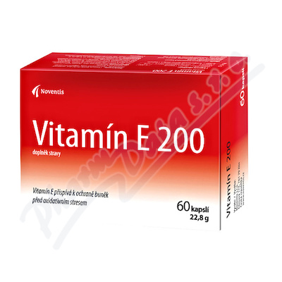 Noventis Vitamín E 200 60 kapslí—60 kapslí