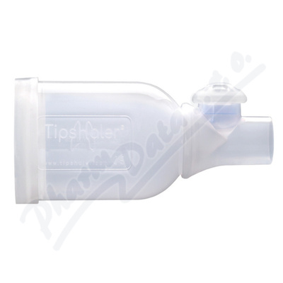 TipsHaler-HospitHal Inhalační komora—s ventilem sterilizovatelná bez masky