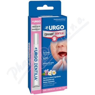 Urgo Filmogel Dentilia gel na dětské dásně gel 10 ml