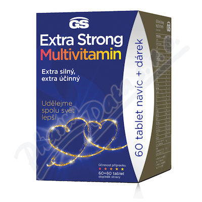 GS Extra Strong Multivitamin —60 + 60 tablet DÁREK