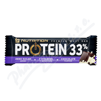 GO ON Proteinová tyčinka 33% čokoláda—50g