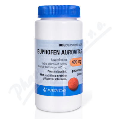 Ibuprofen Aurovitas—400MG 100 tablet