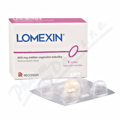 Lomexin—600mg, 1 měkká vaginální tobolka