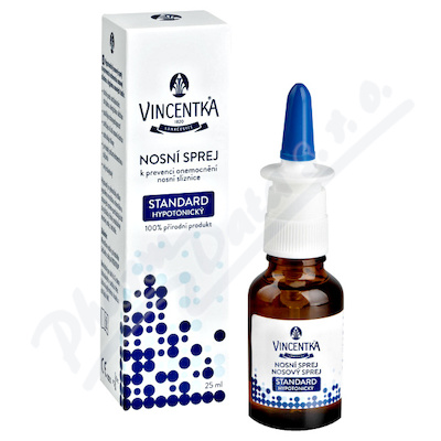 Vincentka nosní sprej STANDARD hypotonický 25 ml