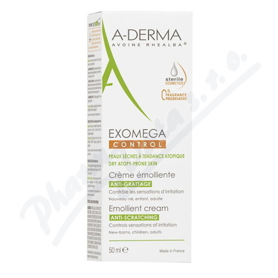 A-DERMA Emolienční krém Exomega CONTROL—50ml