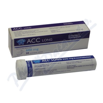 ACC Long—20x600mg, šumivé tablety