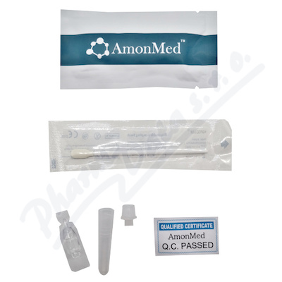 AmonMed Covid-19 antigenní test ze slin —1ks