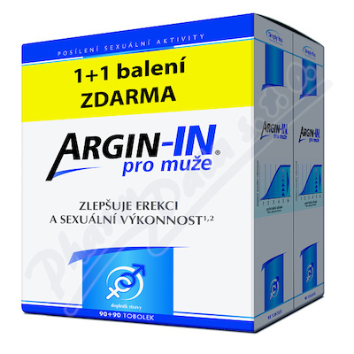 Argin-IN pro muže—90 + 90 tablet zdarma