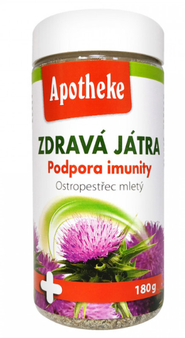 Apotheke Zdravá játra Ostropestřec mletý—180g