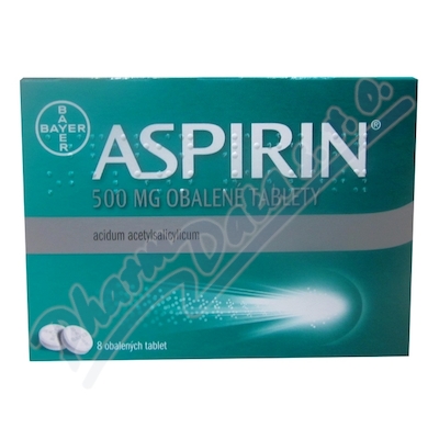 Aspirin—500mg, 8 tablet