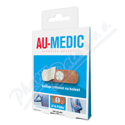 AU-MEDIC blokátor bolesti—4ks