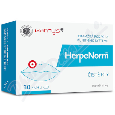 Barnys HerpeNorm—30 kapslí