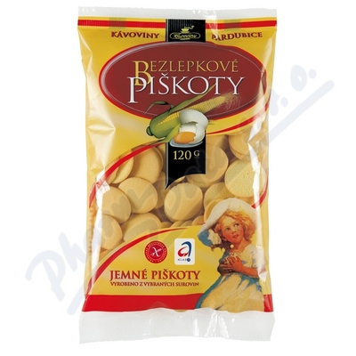 Bezlepkové píškoty—120g