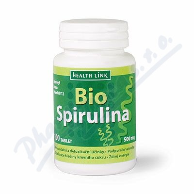 BIO Spirulina 500mg—100 tablet